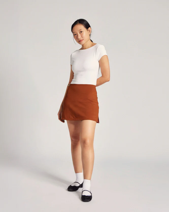 Low Tide Padded Top in Shell [AA x Hanli] - Image 3