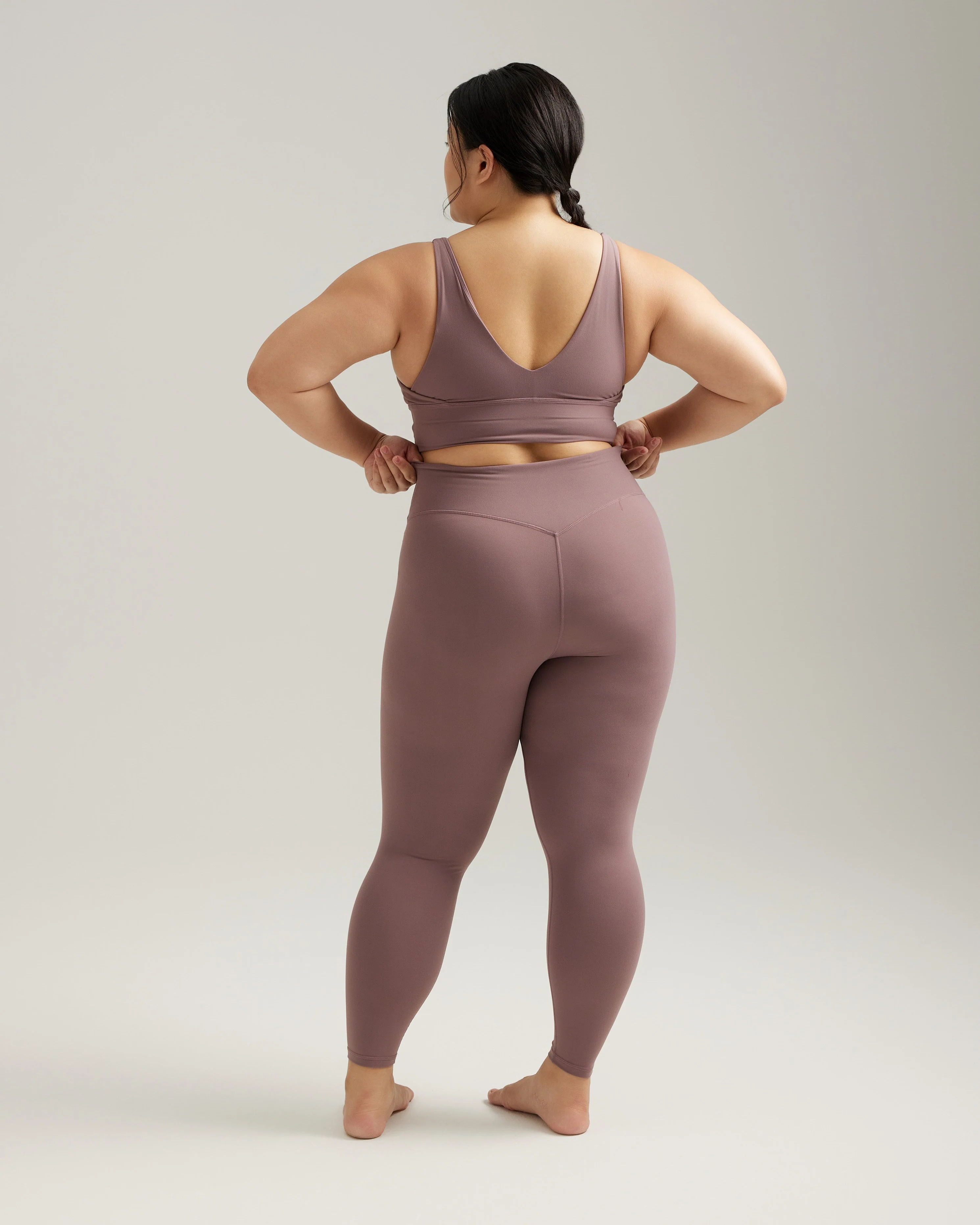 V Leggings (Full 24") in Soda - Image 3