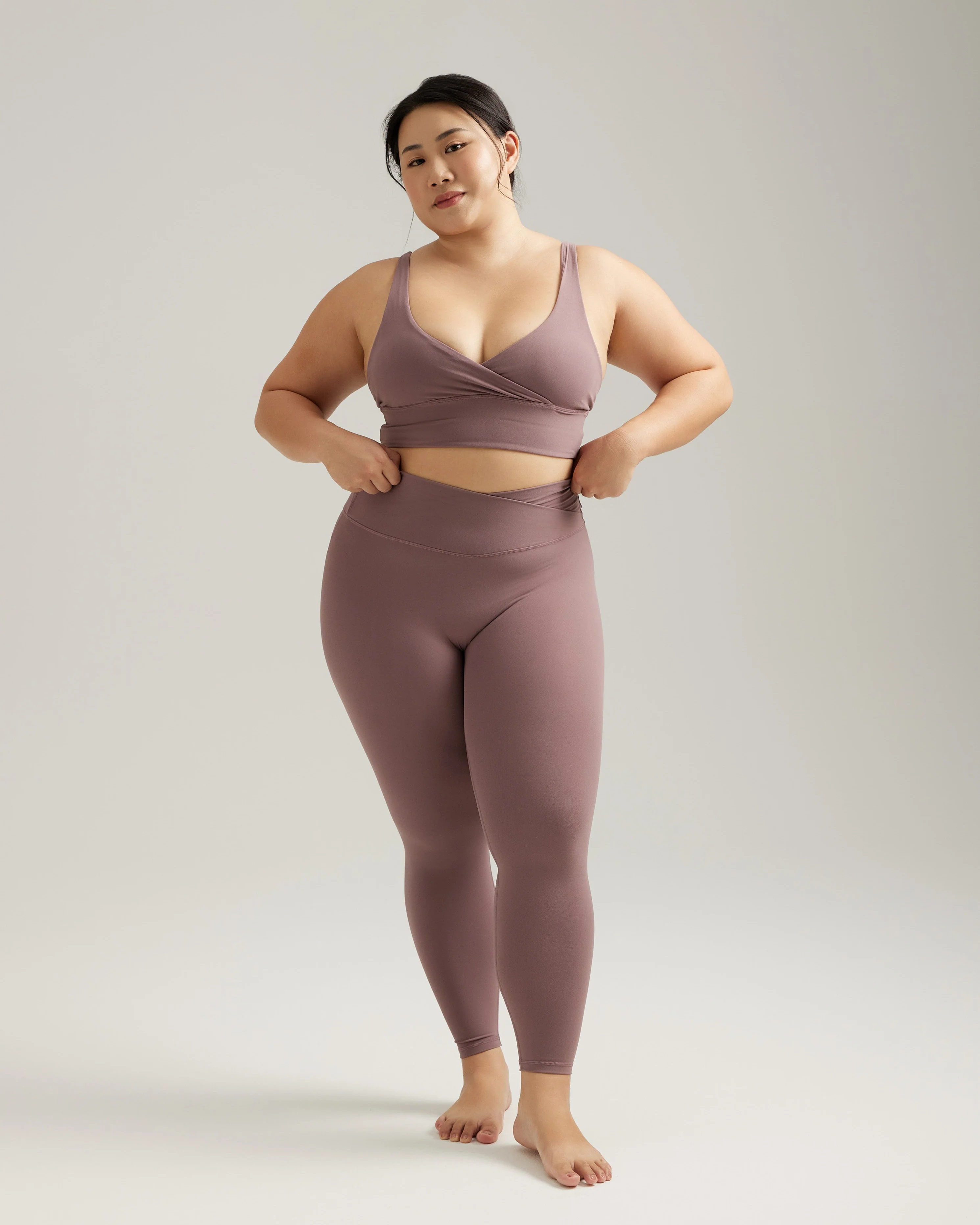 V Leggings (Full 24") in Soda - Image 4