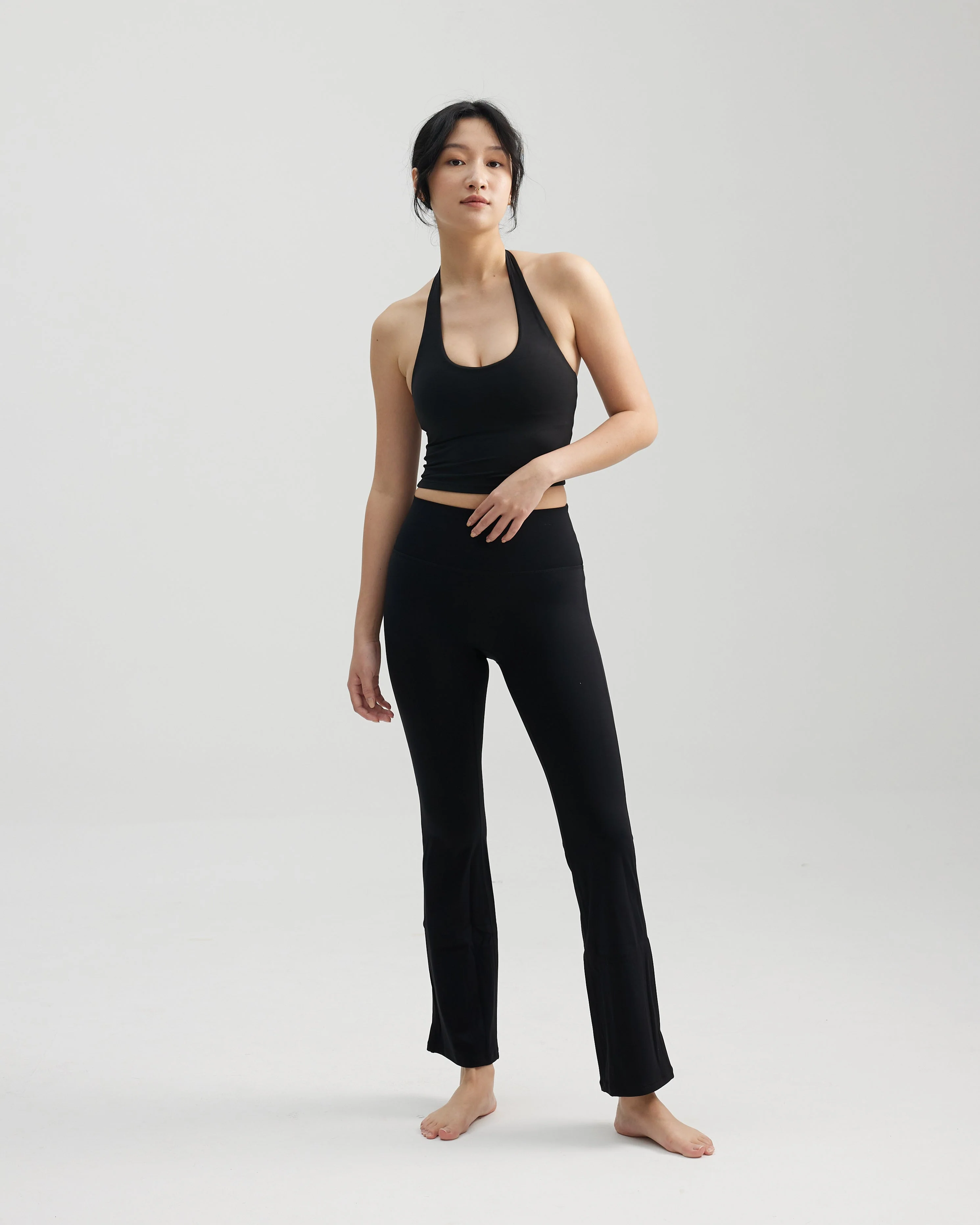 Flare Pants in Black Sesame - Image 4