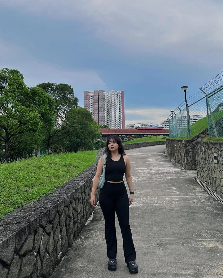 Flare Pants in Black Sesame - Image 7