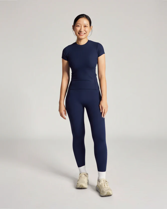 Like A Hug Tee (Rib) in Dive - Image 3