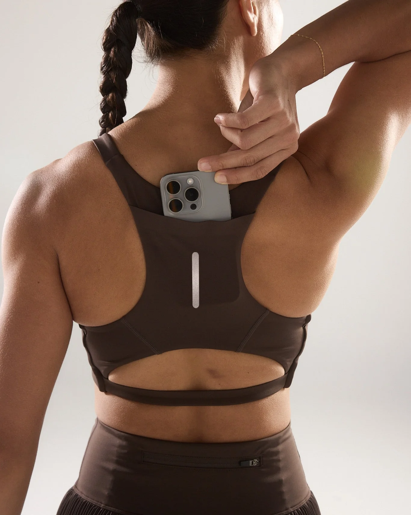 Mileage Bra in Espresso - Image 3