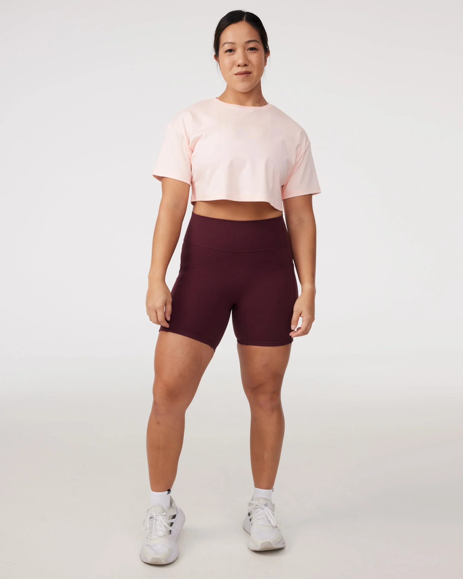 Oversized Crop Tee in Soft Serve - Image 3