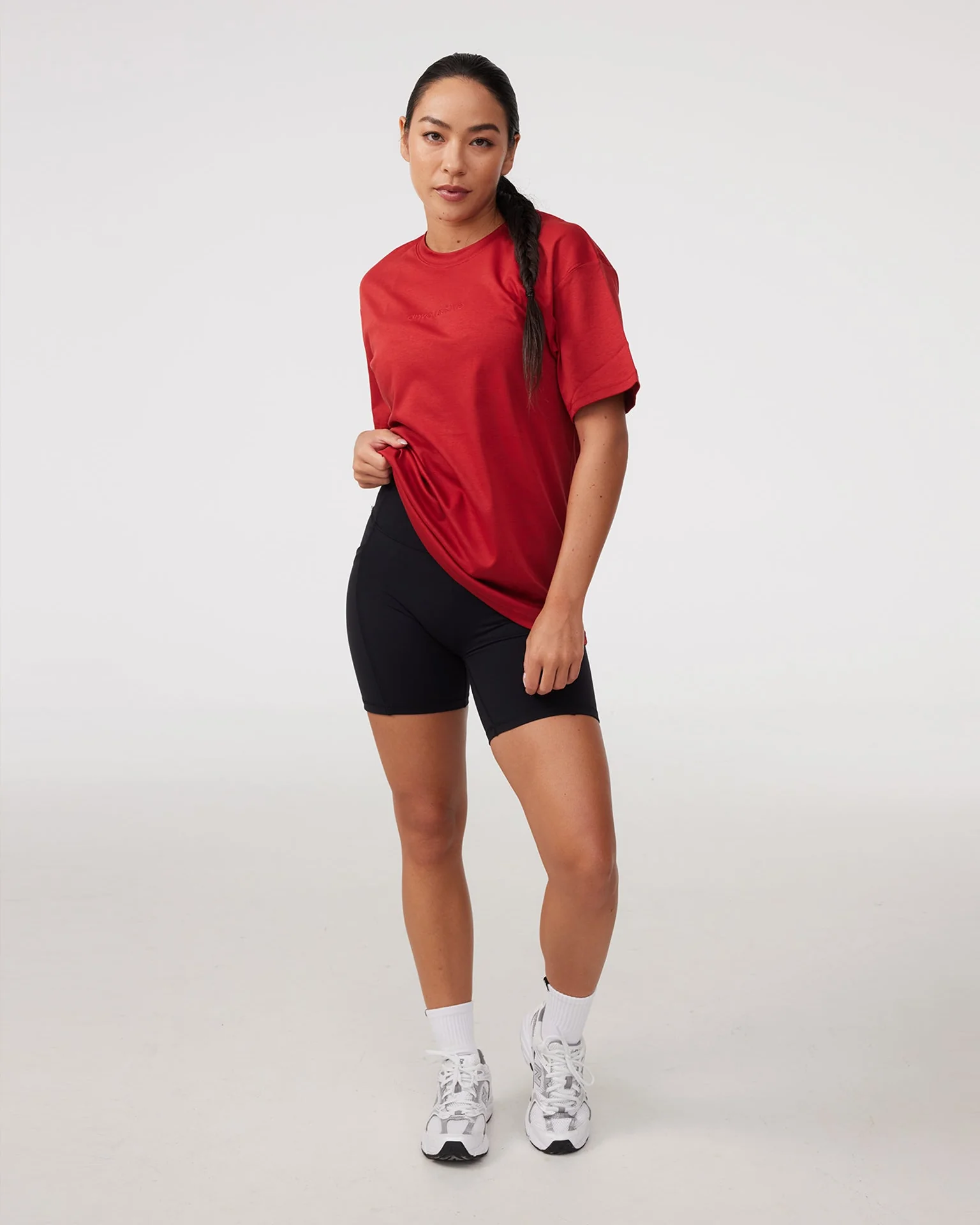 Oversized Tee in Adrenaline - Image 3