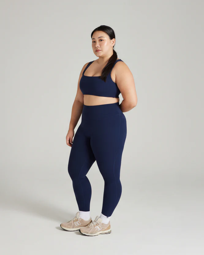 Square Neck Bra in Dive - Image 3