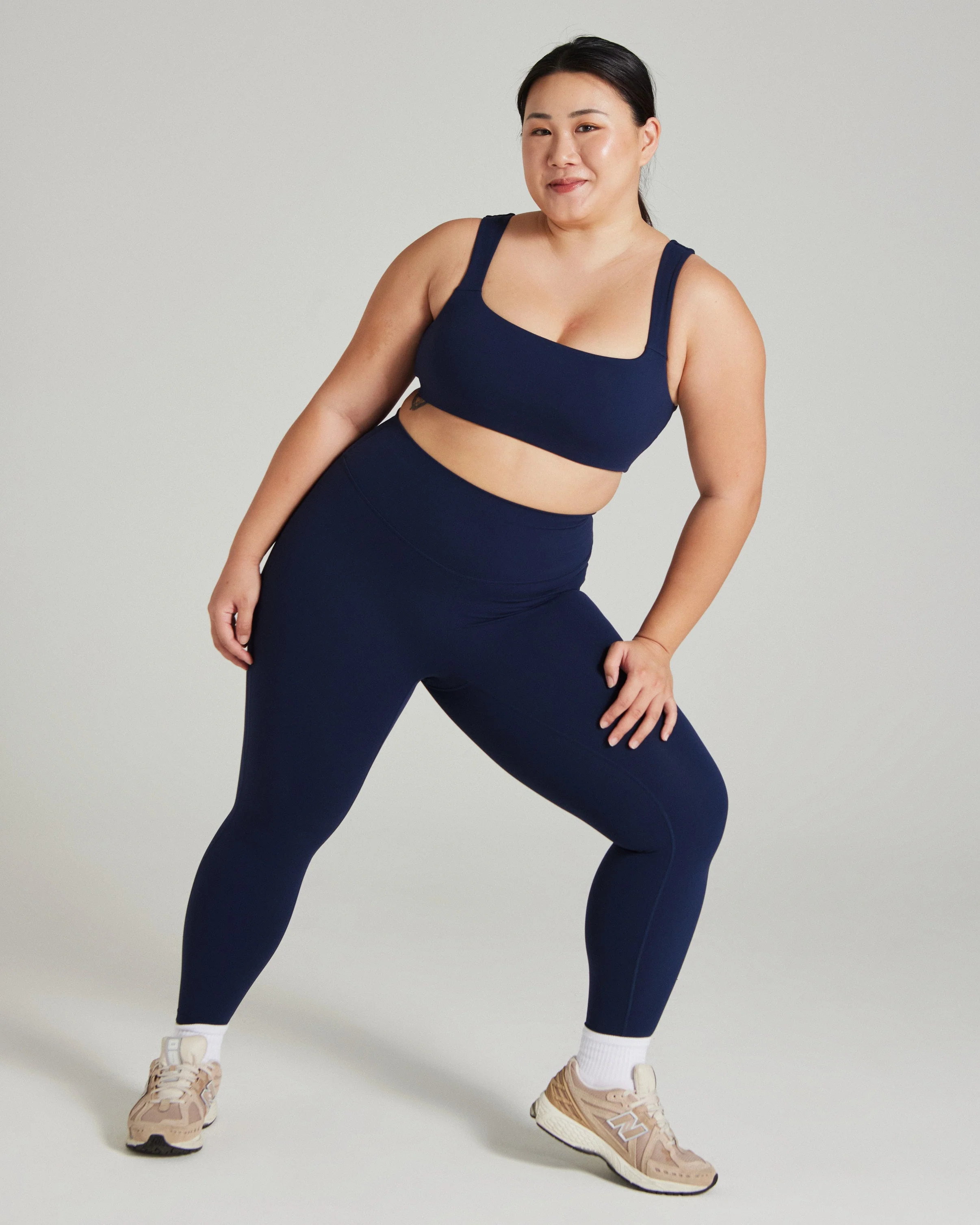 Square Neck Bra in Dive - Image 4