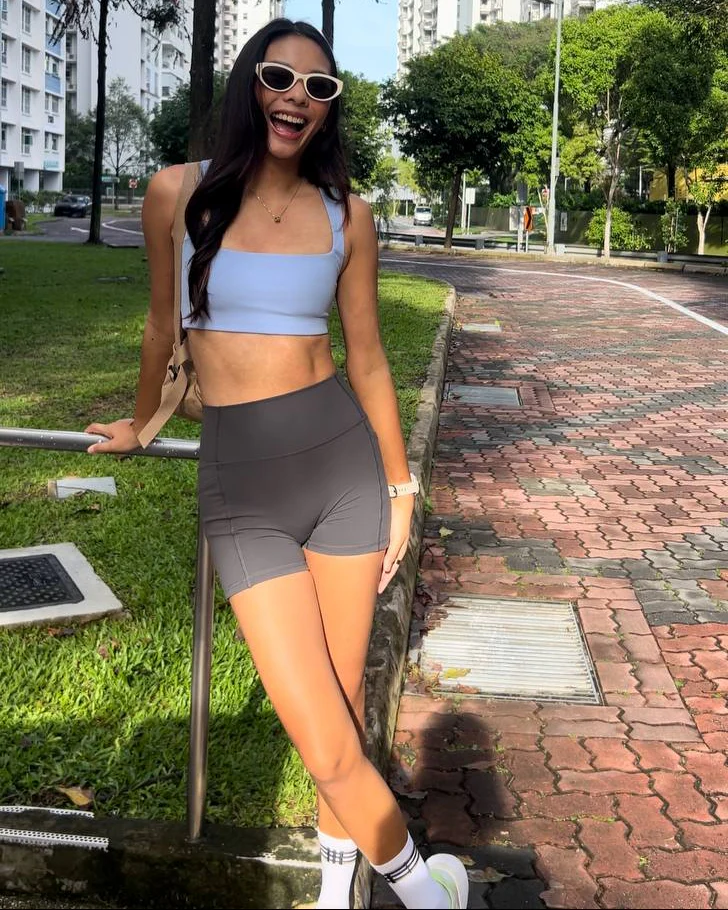 Square Neck Bra in Moment - Image 5