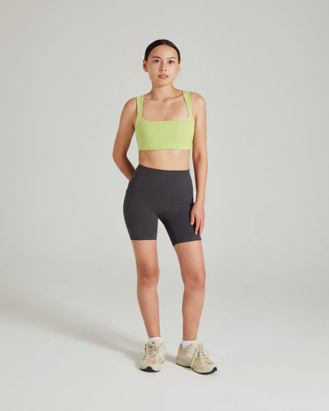 Square Neck Bra in Zest - Image 4